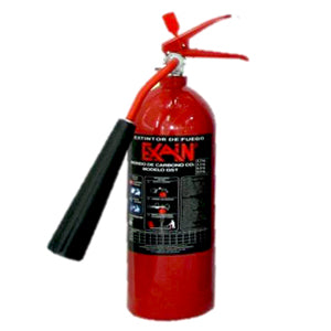 Extintor de Bioxido de Carbono