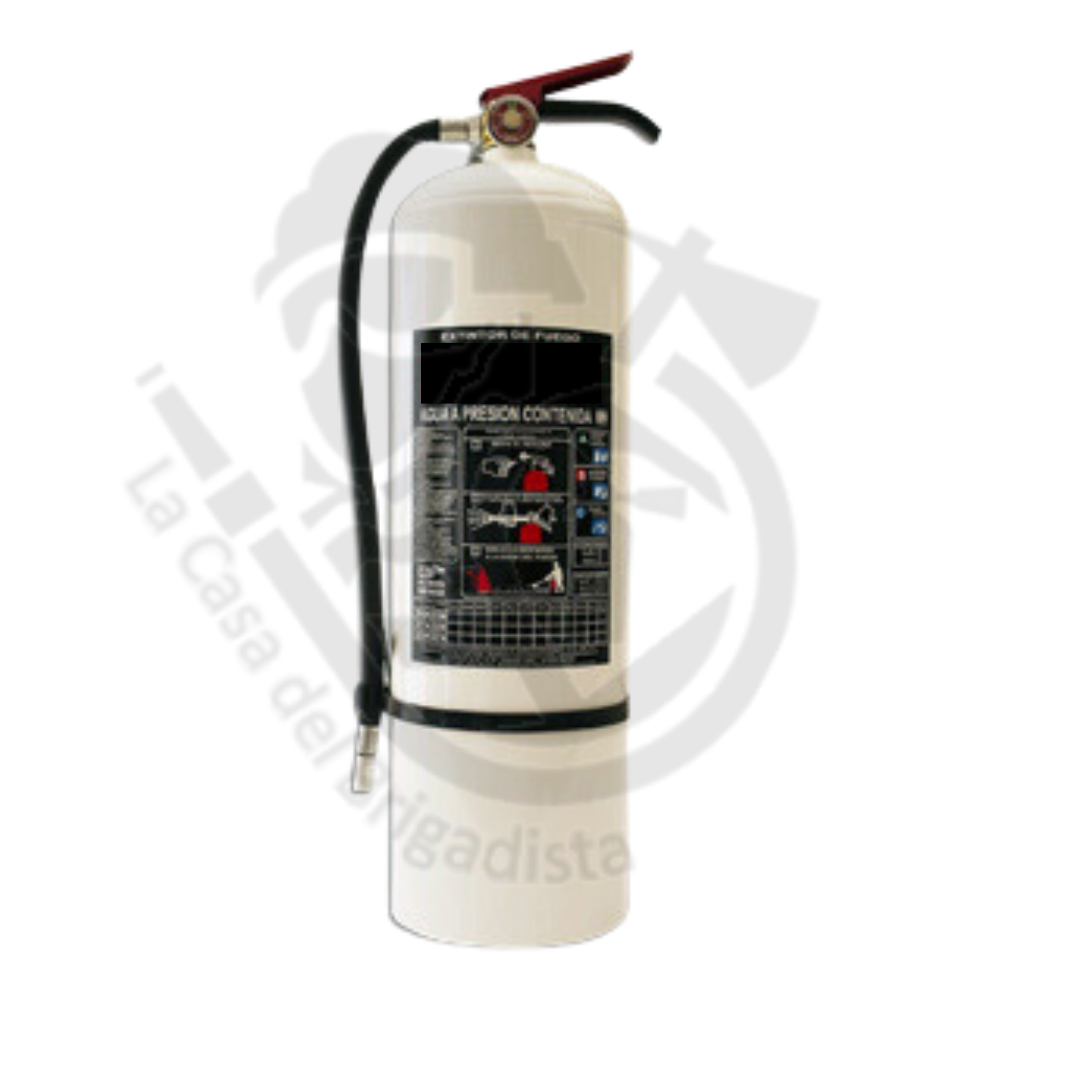 Agua a presion y AFFF